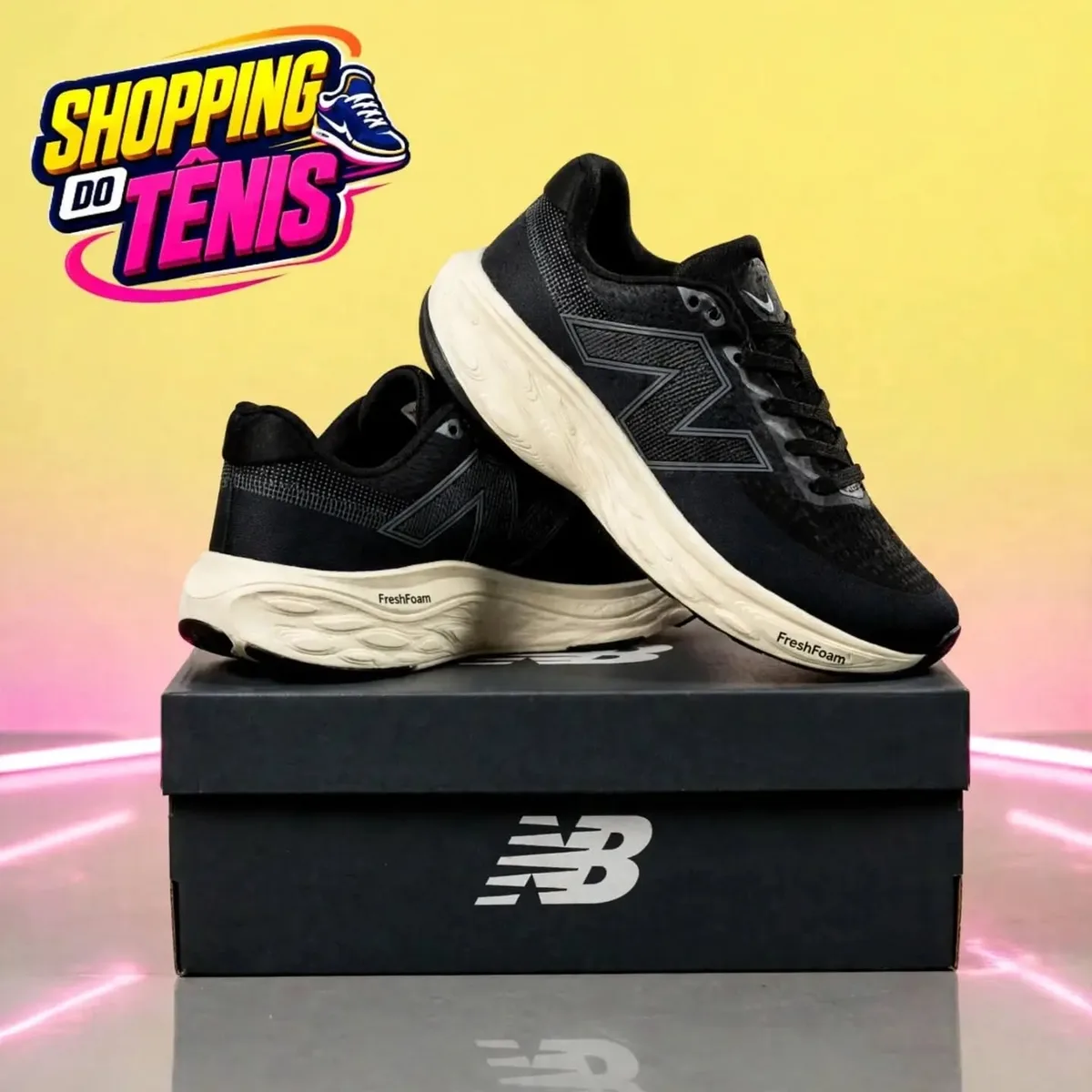 New Balance Fresh Foam preto