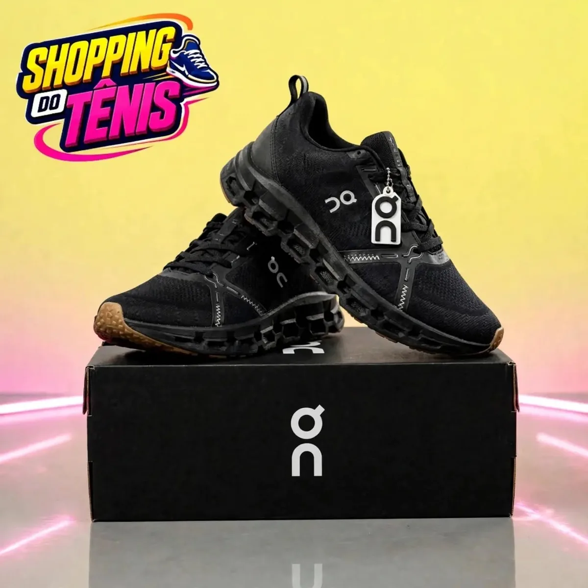 On Cloud preto total